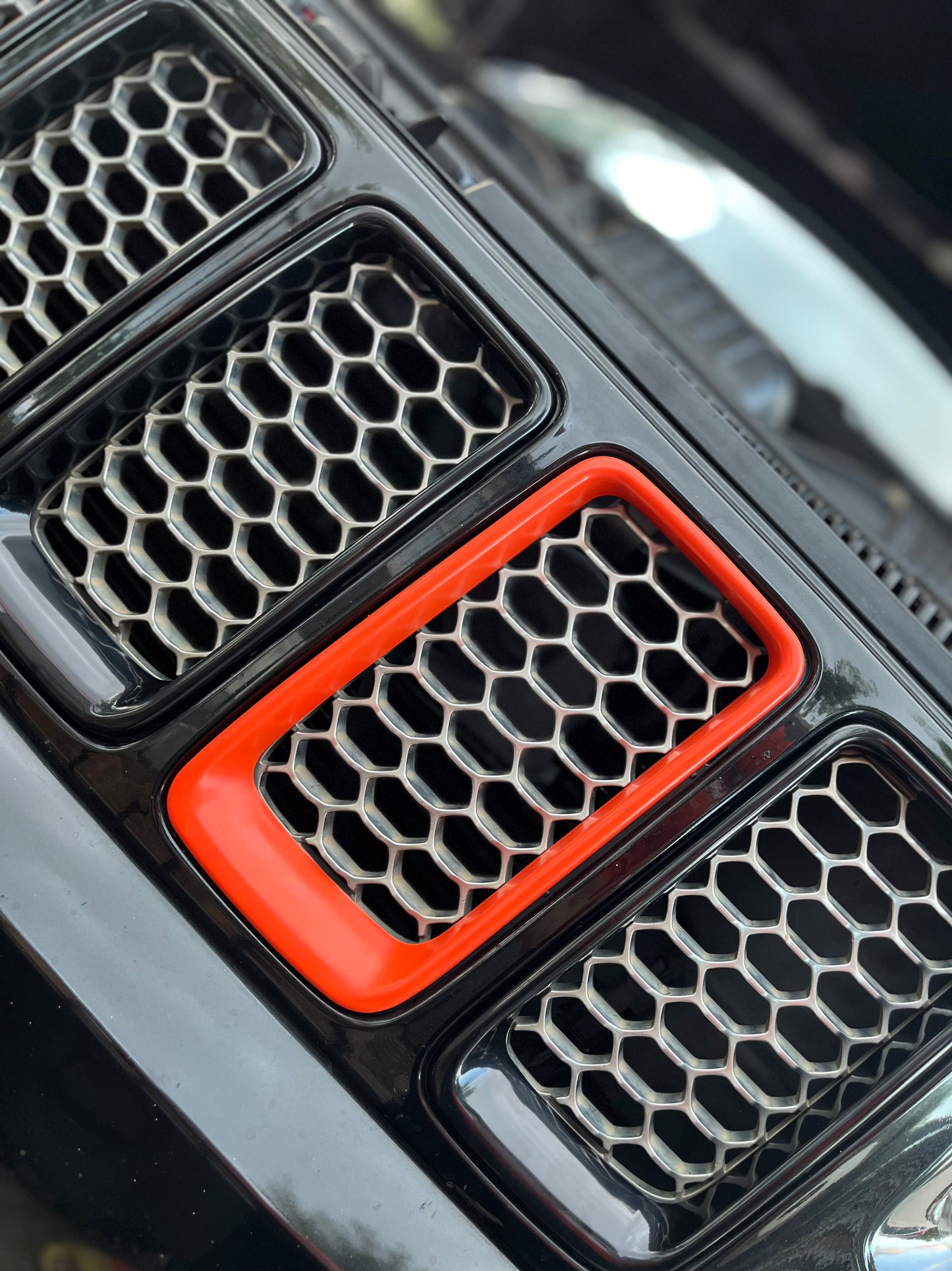 Customized Jeep Grille Cover Inserts